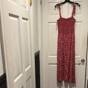 BB Dakota by Steve Madden Scarlet Floral Maxi Dress